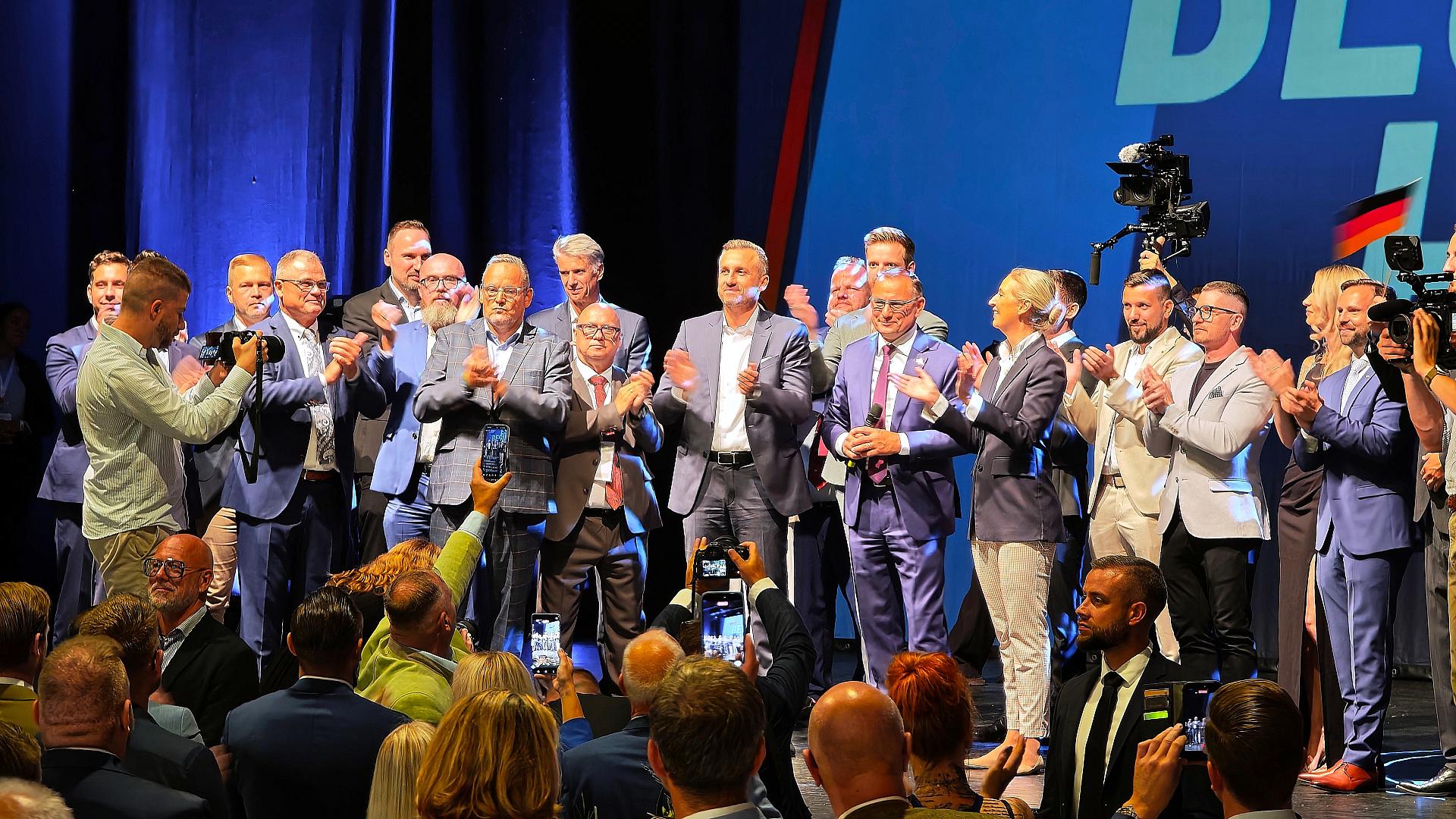 Chrupalla setzt auf "stabile Regierung" in Sachsen-Anhalt 1 AfD-Wahlparty am 06.09.2026