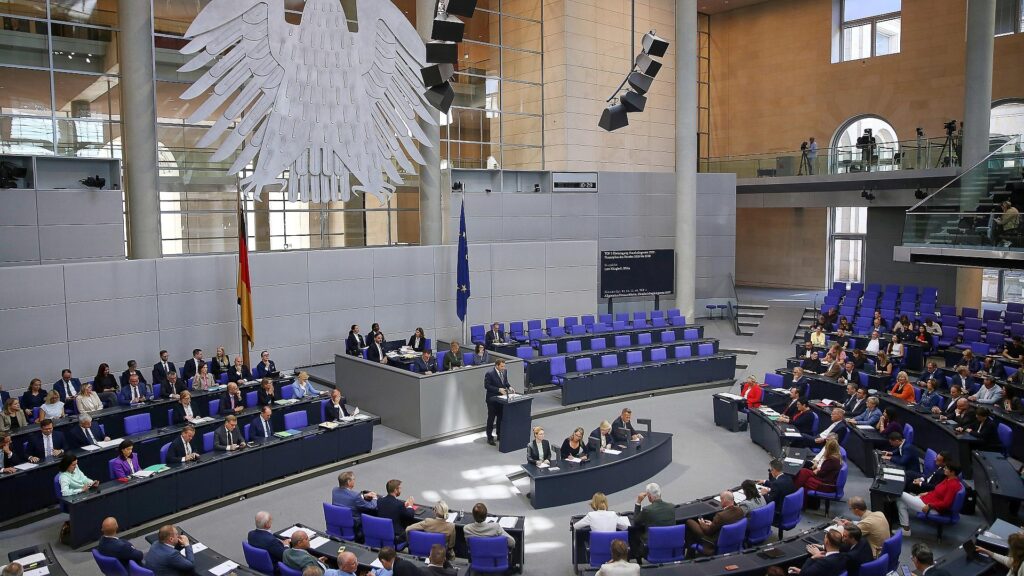 Bundestagssitzung am 08.09.2026