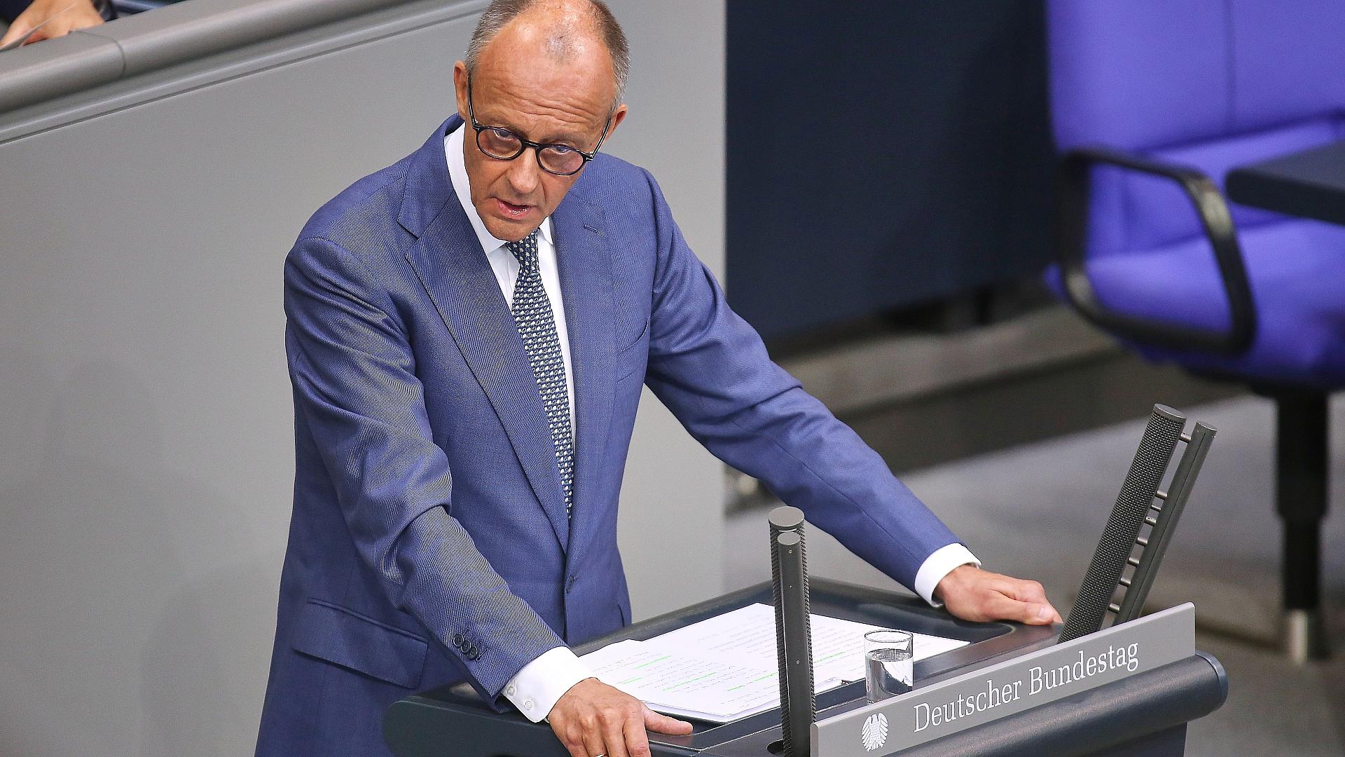 Merz: AfD hat "eigentliches Wahlziel" nicht erreicht 1 Friedrich Merz am 09.09.2026