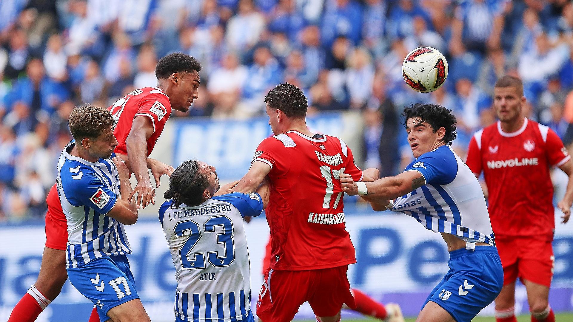 2. Bundesliga: Magdeburg gewinnt gegen Kaiserslautern 1 1. FC Magdeburg - 1. FC Kaiserslautern am 12.09.2026