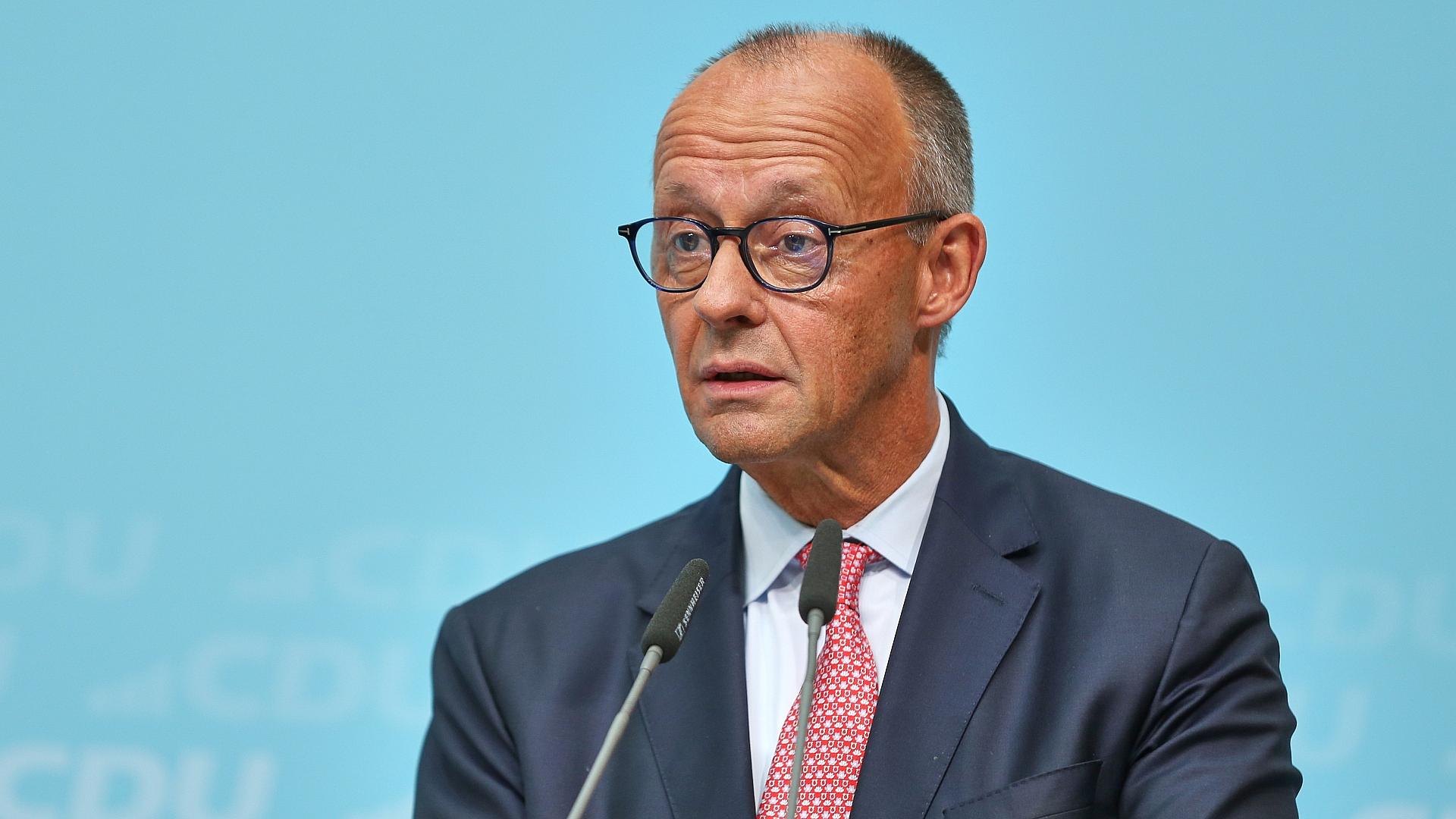 Merz will kurz nach 18 Uhr Erklärung abgeben 1 Friedrich Merz am 17.09.2026