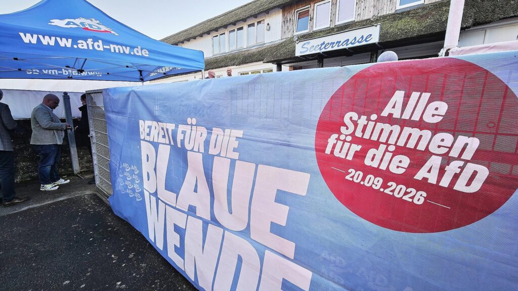 AfD-Wahlparty in Schwerin am 20.09.2026