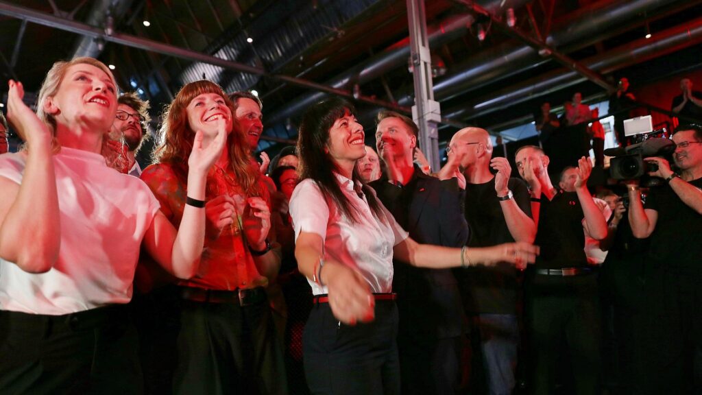 Linken-Wahlparty (Archiv)