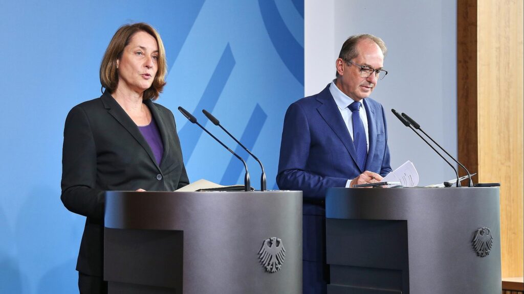 Leonie Gebers und Alexander Dobrindt am 23.09.2026