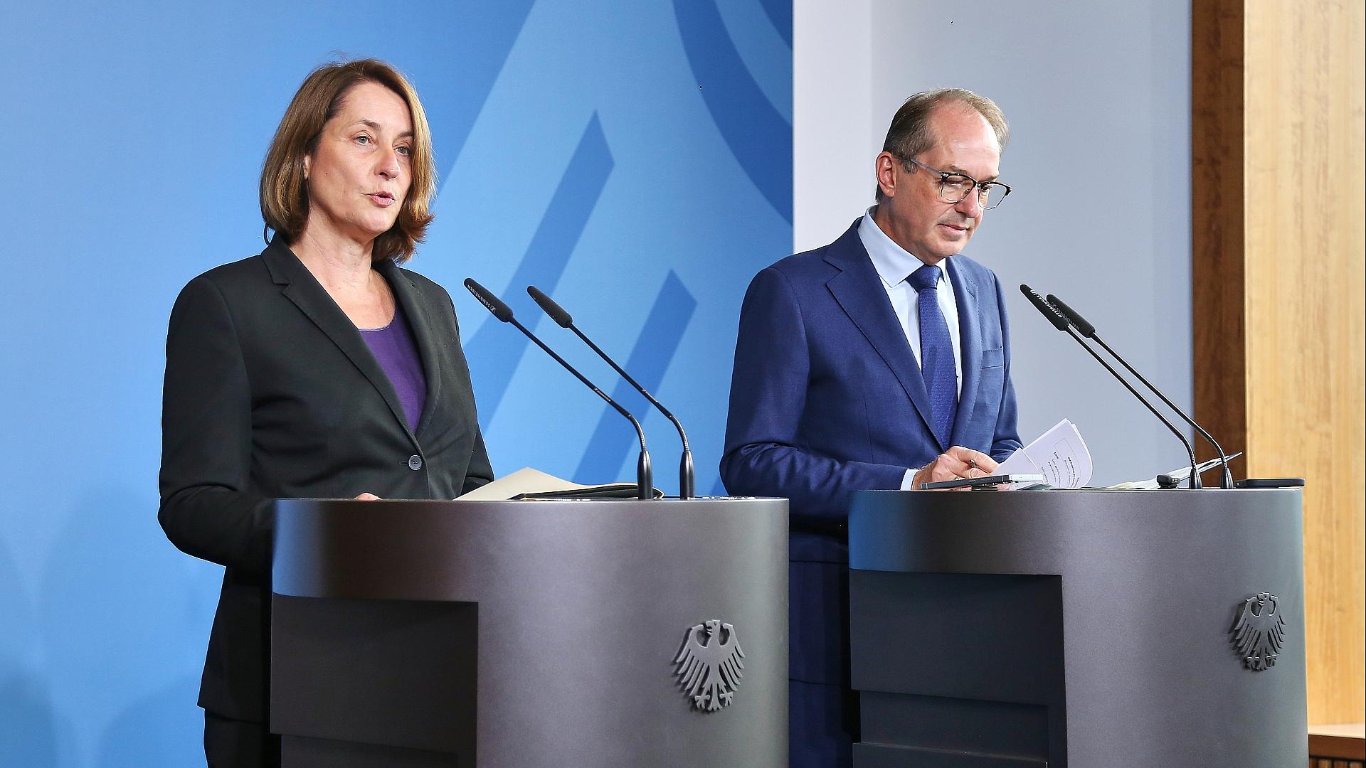 Leonie Gebers und Alexander Dobrindt am 23.09.2026