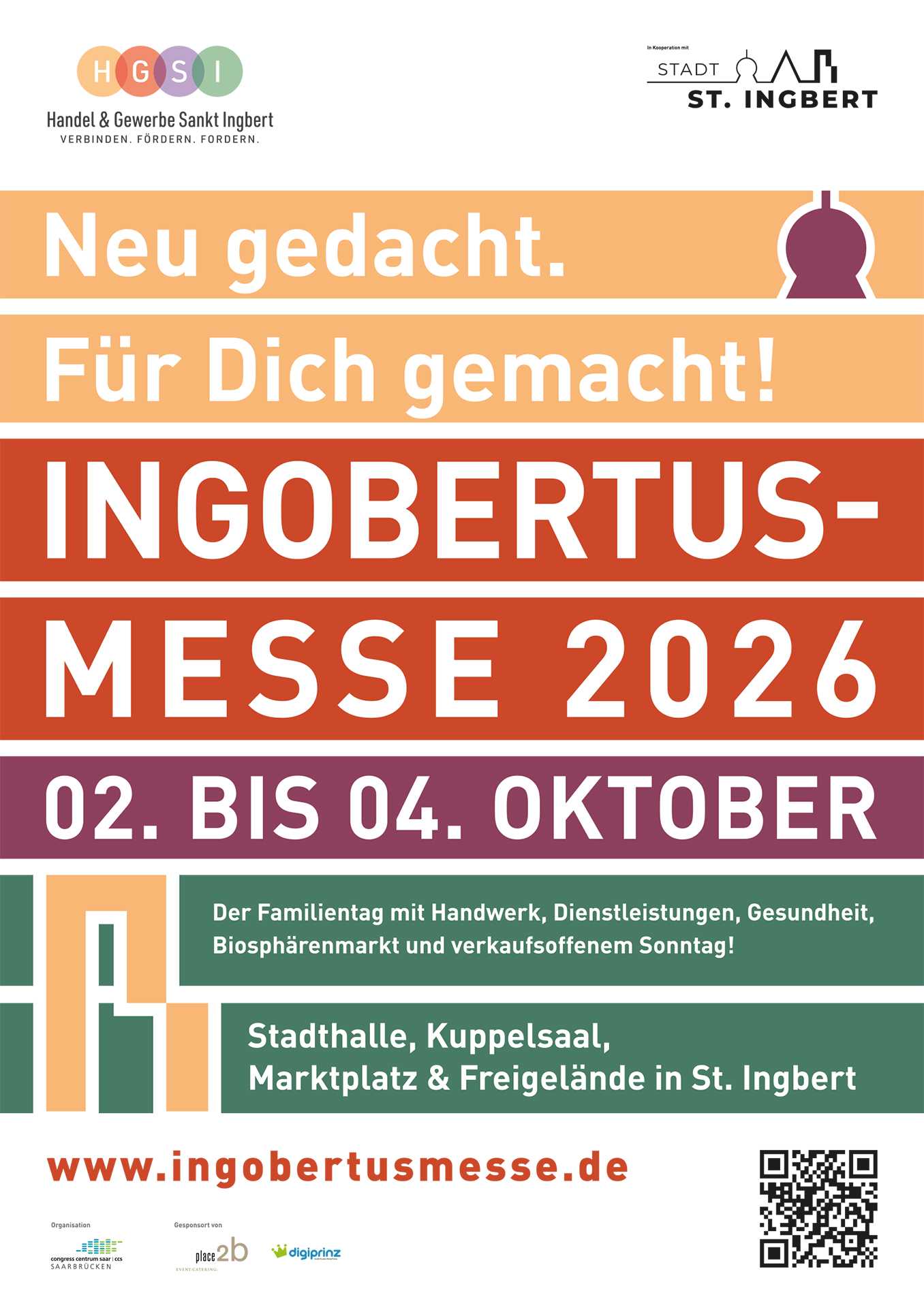 Ingobertusmesse kehrt nach einjähriger Pause zurück 1 Aktuelles aus St. Ingbert | Bild: Stadt St. Ingbert Ingobertusmesse 2026 in St. Ingbert: Tradition neu gedacht, Zukunft im Blick