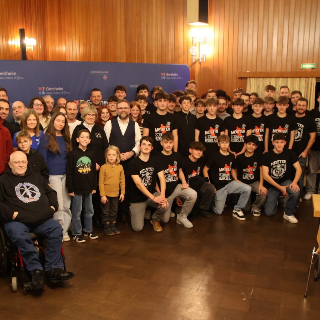 Bild: Gemeinde Gersheim Sportler- und Kulturschaffenden-Ehrung 2026