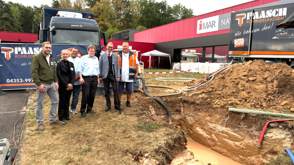 St. Ingberter Unternehmen iMAR präsentiert neues Bohrverfahren in Rohrbach 1 Aktuelles aus St. Ingbert | Bild: Stadt St. Ingbert Hightech aus St. Ingbert: Firma iMAR stellt ihr neues grabenloses Bohrverfahren vor