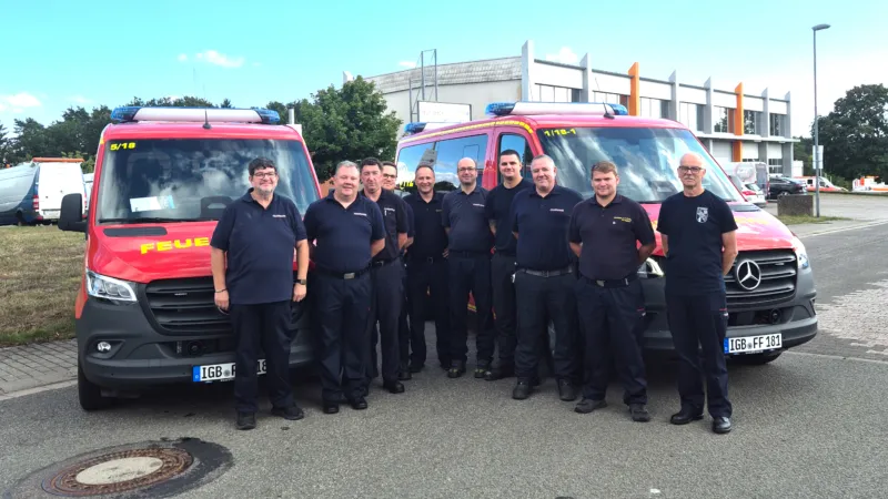 Feuerwehr St. Ingbert nimmt neue Fahrzeuge in Dienst 8 Feuerwehr St. Ingbert nimmt neue Fahrzeuge in Dienst