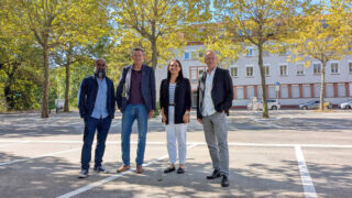 Bachplatz in Neunkirchen: Parkplatz am Finanzamt wieder nutzbar