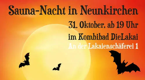 Lange Sauna-Nacht zu Halloween in der Lakai 6 Lange Sauna-Nacht zu Halloween in der Lakai