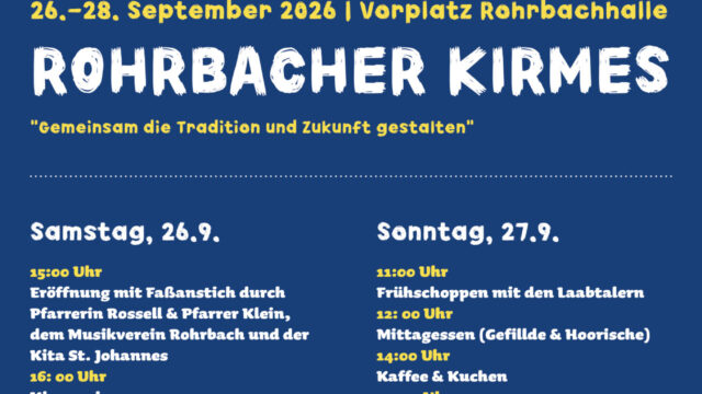 Aktuelles aus St. Ingbert | Bild: Stadt St. Ingbert Rohrbacher Kirmes 2026