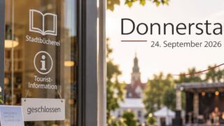 Stadtbücherei und Tourist-Information bleiben am Donnerstag geschlossen