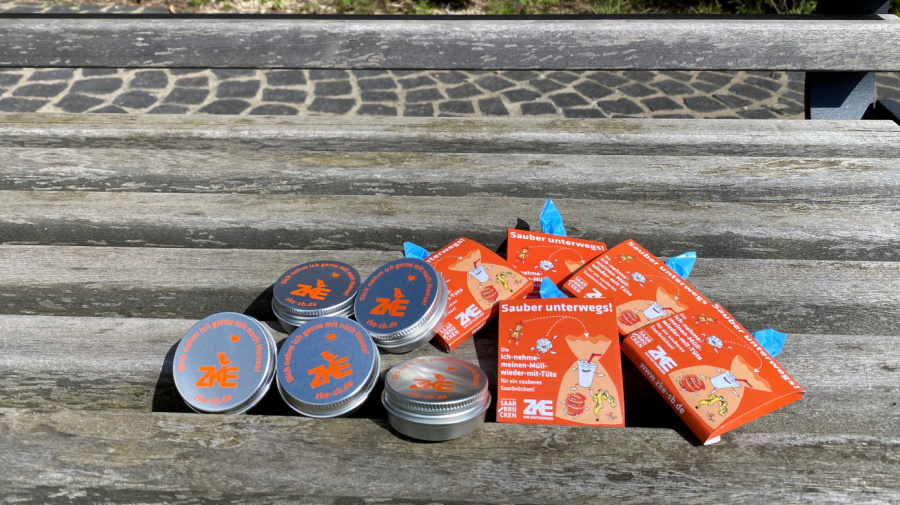 ZKE klärt in St. Johann über Littering auf 1 Aktuelles aus Saarbrücken Artikeldetail (Presse)