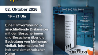 Filmvorführung „The Librarians“ in Völklingen mit anschließender Diskussion
