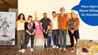 Haus Agora in Sulzbach eröffnet als neues Künstlerhaus