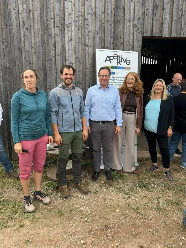 Feldtag zu Agroforstsystemen auf dem Wackenberger Hof in Wiesbach