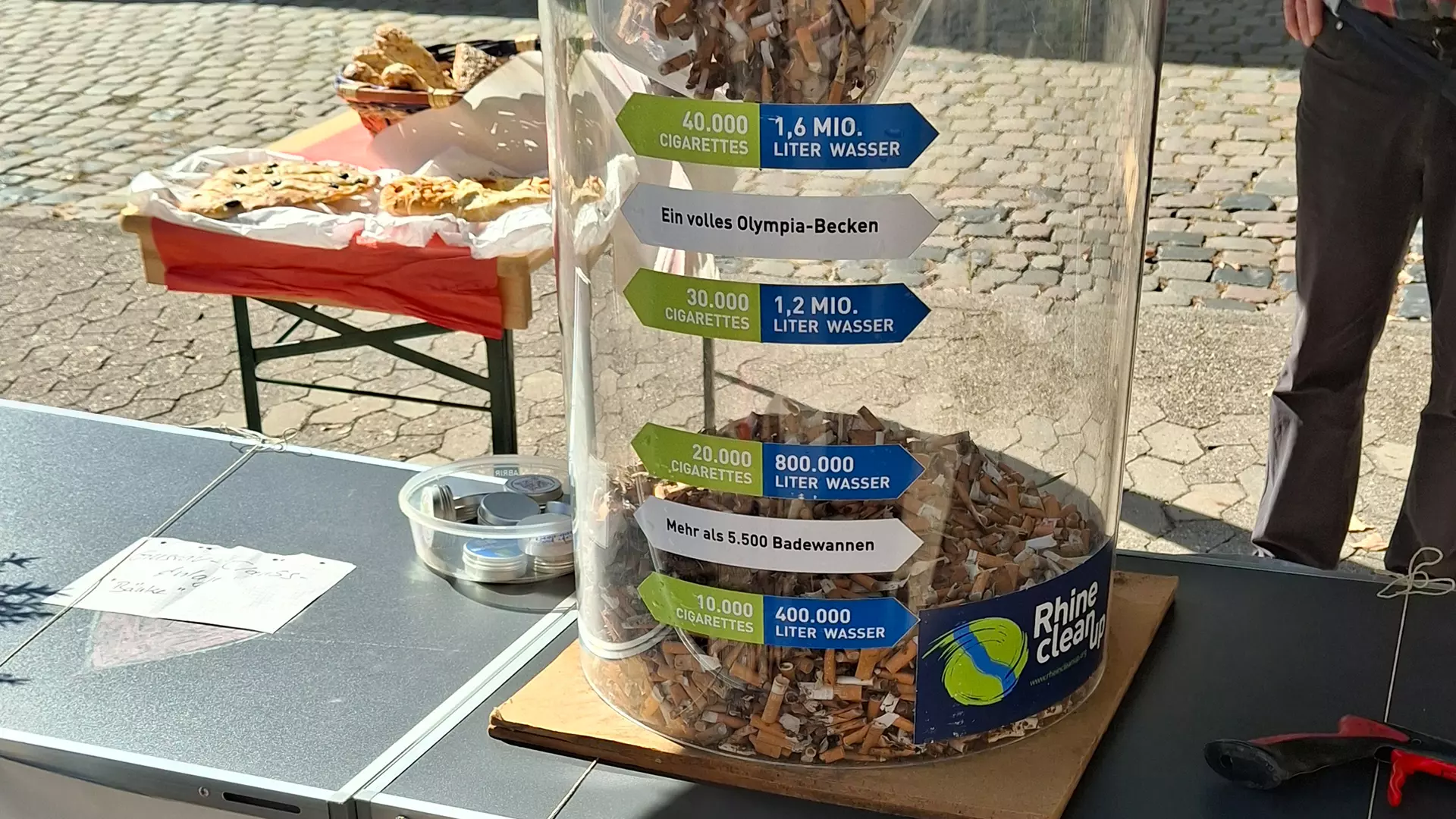 Sammelaktion in St. Ingbert: Rund 10.000 Zigarettenkippen eingesammelt 1 Aktuelles aus St. Ingbert | Bild: Stadt St. Ingbert Dritte Sammelaktion bringt rund 10.000 Kippen zutage
