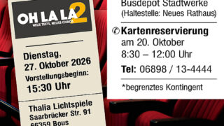 Seniorenkino in Völklingen: Stadt lädt zu Filmvorführung nach Bous ein