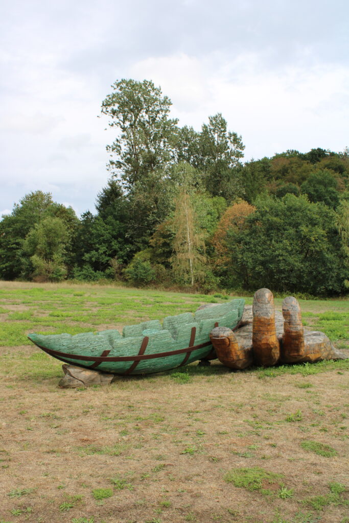 Meditative Wanderung von der Glasarche zur Klosterruine Wörschweiler 1 Bild: Stadt Homburg Meditative Wanderung von der Glasarche zur Klosterruine: Angebot mit Gästeführerin Jutta Klicker am 10. Oktober