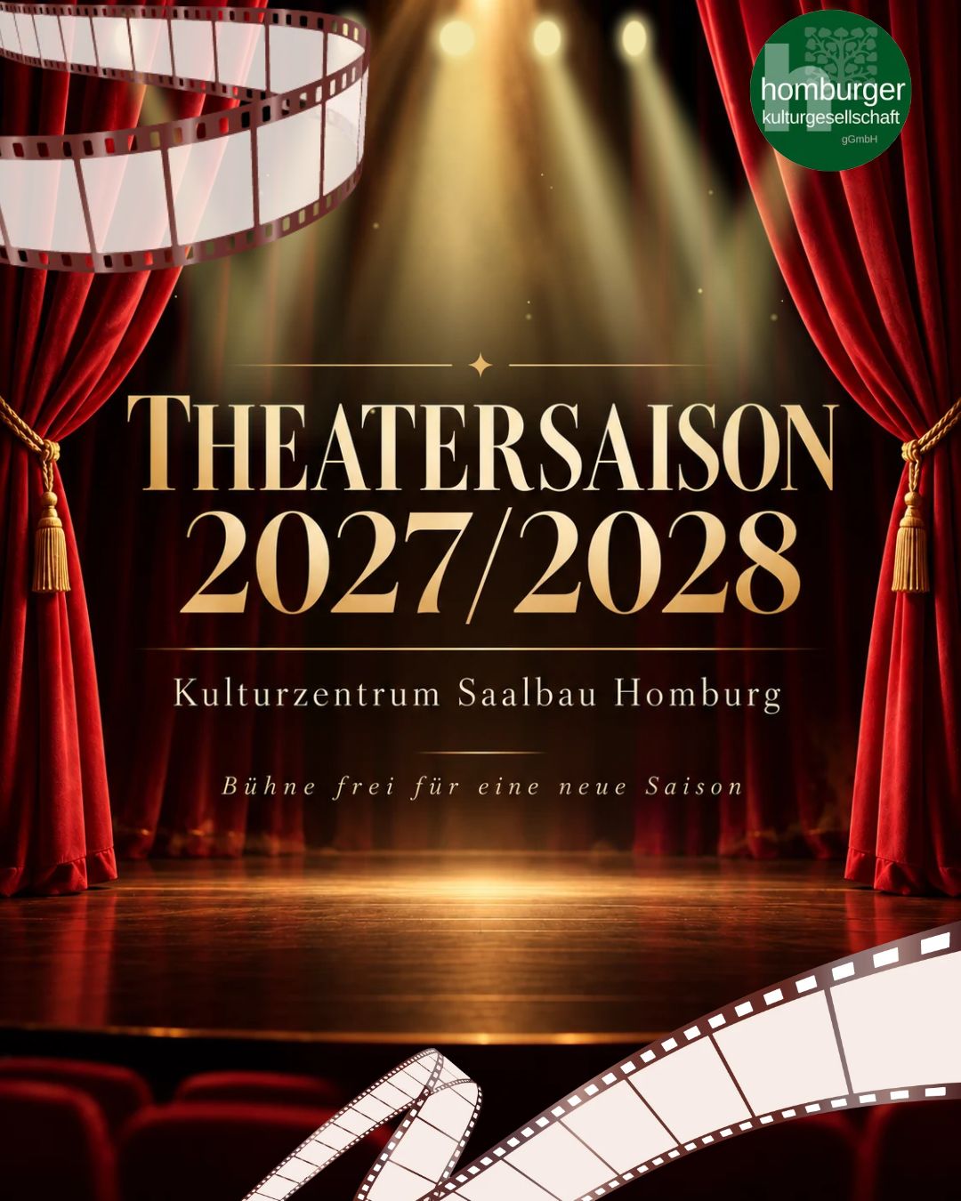 Homburger Kulturgesellschaft lässt Publikum über Theaterprogramm 2027/28 abstimmen 1 Bild: Stadt Homburg Mitbestimmen beim Theaterprogramm 2027/2028