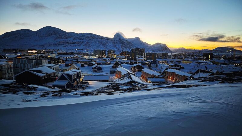 EU legt neue Arktis-Strategie vor 4 Nuuk auf Grönland (Archiv)