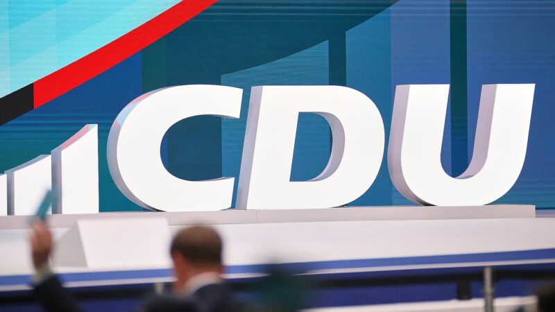 Miersch will Konsequenzen von CDU nach AfD-Wahl in Sachsen-Anhalt 4 CDU-Logo (Archiv)