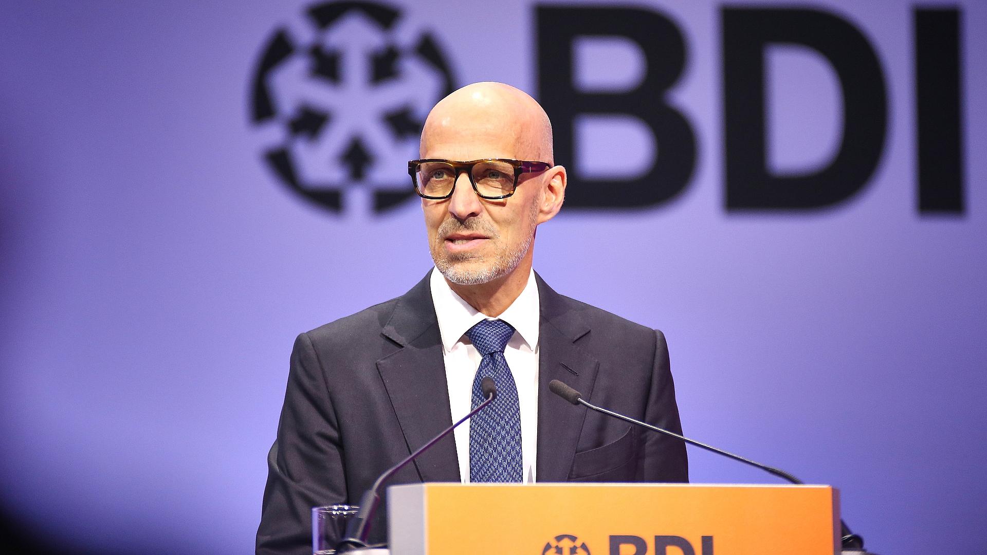 BDI-Präsident will schärferen Kurs gegenüber China 1 Peter Leibinger (Archiv)