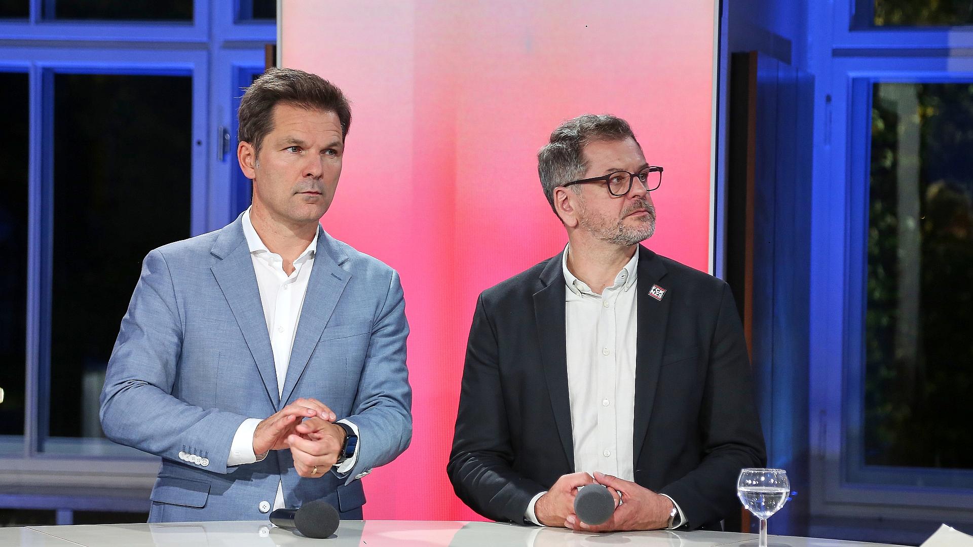Grüne und SPD in Berlin unterbrechen Sondierungen mit Linken 1 Steffen Krach und Werner Graf (Archiv)