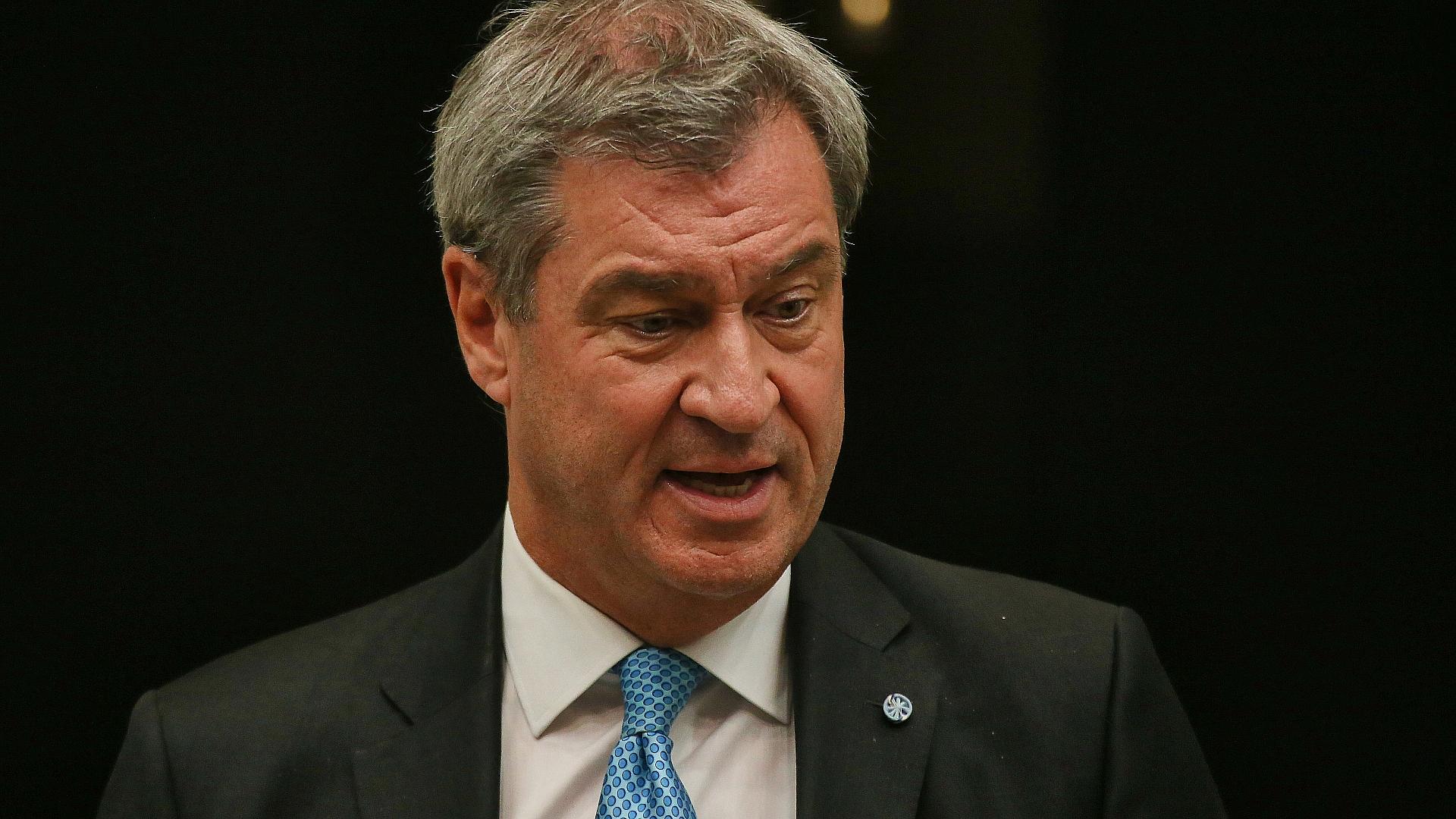 Söder nennt Berliner Sondierungsvereinbarung "Honecker 2.0" 1 Markus Söder (Archiv)