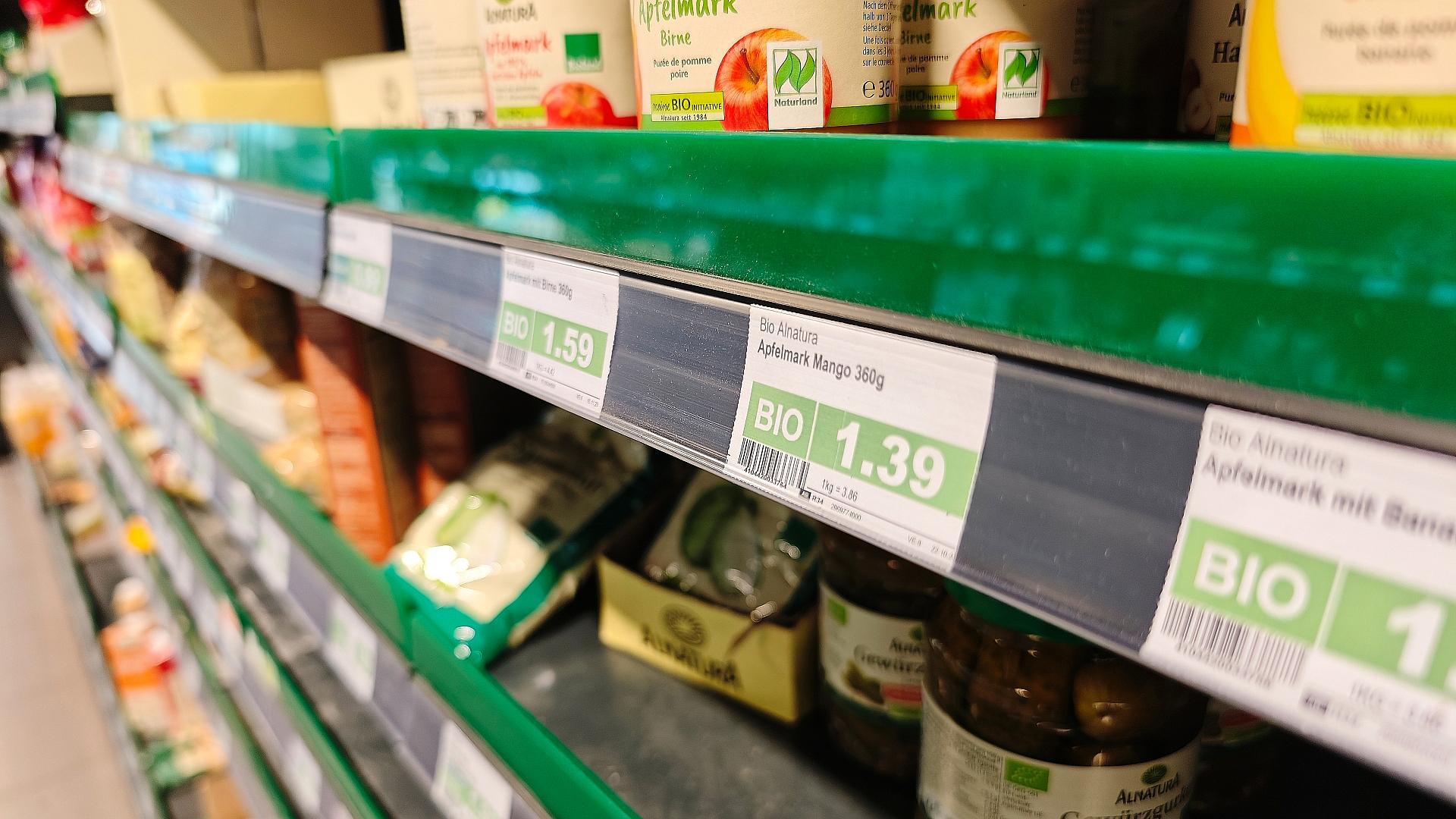 Bundesbank erwartet hartnäckige Inflation 1 Supermarkt (Archiv)