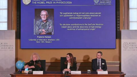 Belgischer Astrophysiker Halzen erhält Physik-Nobelpreis