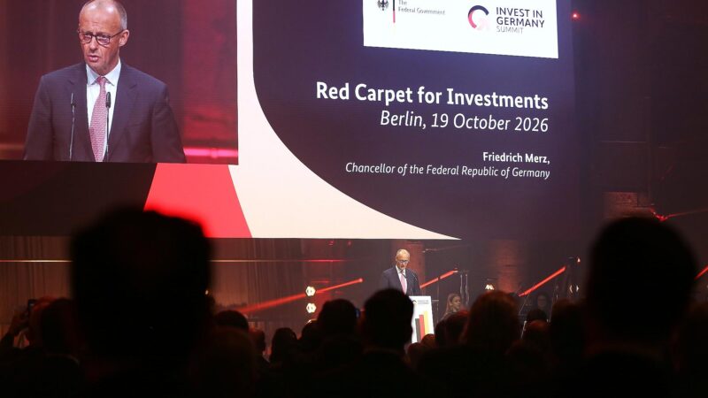 Merz wirbt für ausländische Investitionen in Deutschland 4 Friedrich Merz am 19.10.2026
