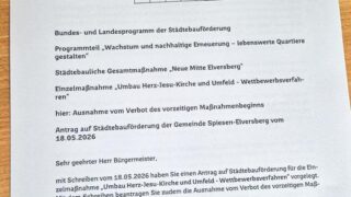 Elversberg: Städtebauförderung für Architektenwettbewerb zur Herz-Jesu-Kirche liegt vor