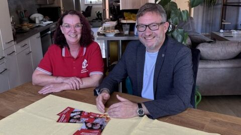 Landrat besucht Agentur für Haushaltshilfe in Neunkirchen