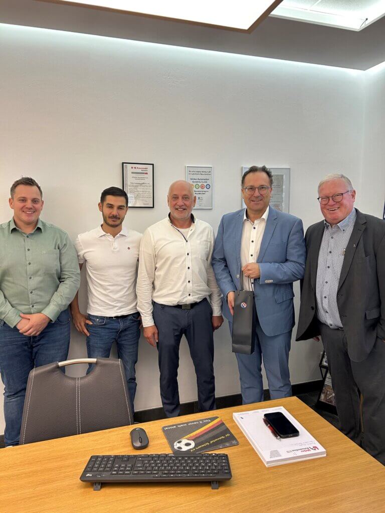 Weber Automation in Eppelborn-Wiesbach besteht seit 25 Jahren 1 Aktuelles aus Eppelborn Ein Vierteljahrhundert Unternehmensgeschichte – Besuch bei Weber Automation GmbH & Co. KG in Wiesbach