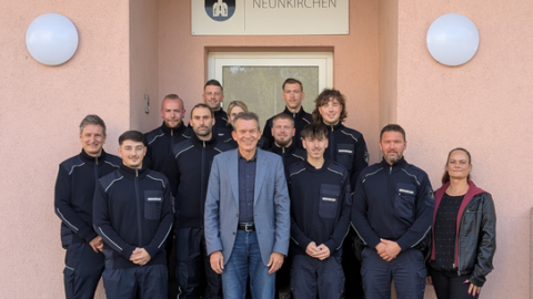Neunkirchen stellt elf neue Mitarbeiter für Kommunalen Ordnungsdienst ein