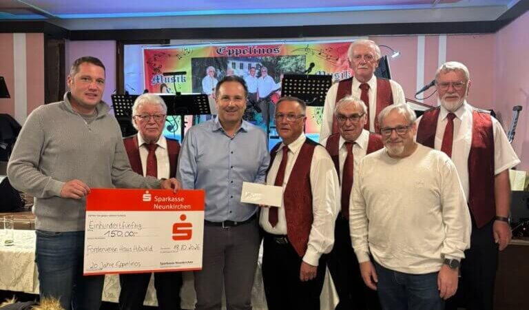 Eppelinos feiern 20-jähriges Bestehen mit Benefizkonzert 4 Aktuelles aus Eppelborn 20 Jahre Eppelinos: Jubiläumskonzert für den guten Zweck
