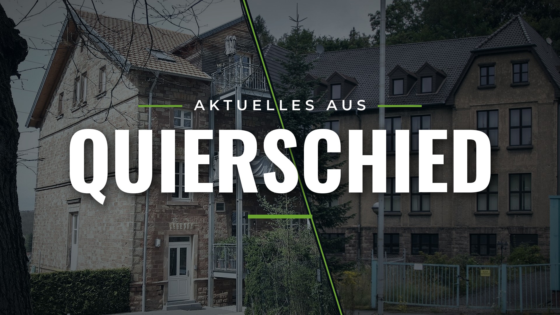 L 128 bei Riegelsberg: Fahrbahnarbeiten dauern länger als geplant 1 Quierschied: Ehemalige Berginspektion Grube Camphause, Ehemaliges Schlafhaus an Grube Camphause