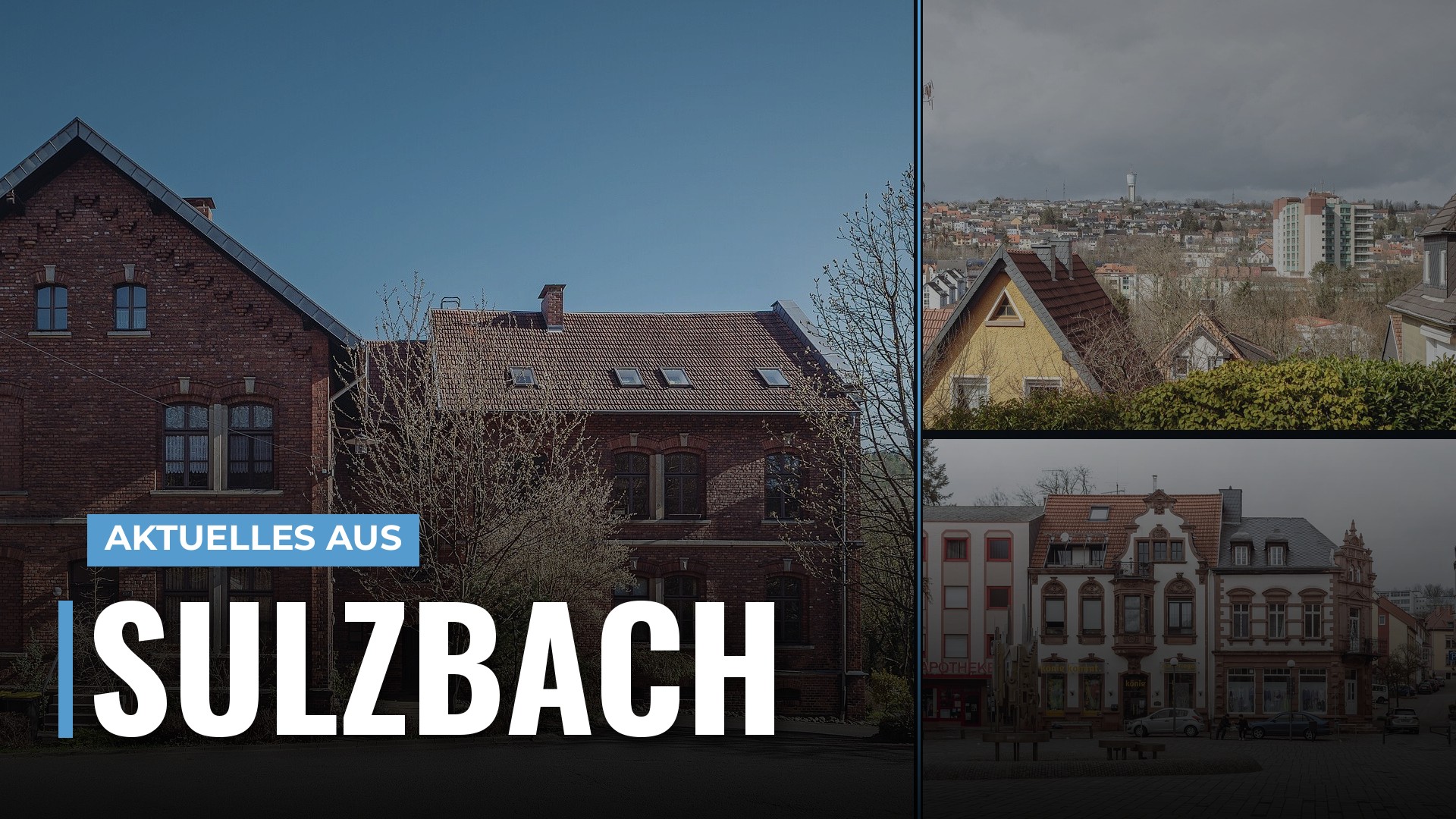 Stadt Sulzbach lädt neue Verwaltungsmitarbeiter zur Vorstellungsrunde ein 1 Sulzbach: 20210402 Verwaltungsgebäude Schlachthof , 20230312 Water tower Sulzbach Saar 02, 20230312 Marktstraße 1 Sulzbach Saar